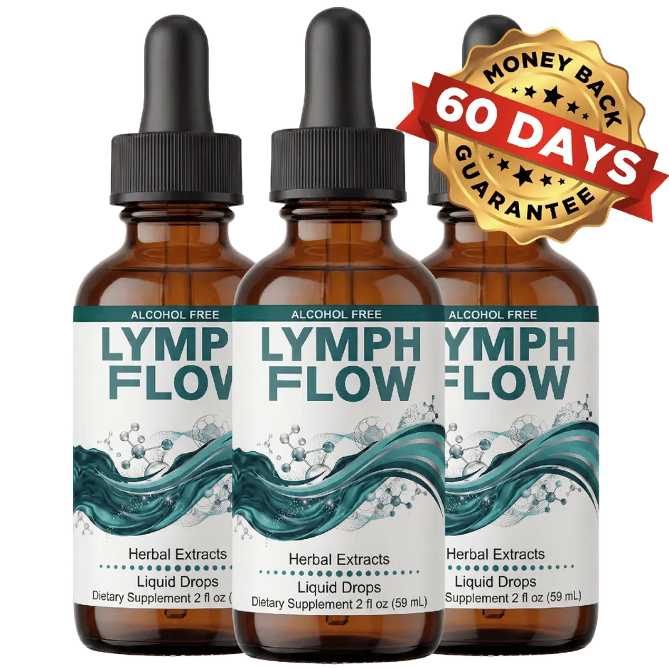 3 Bottles of LymphFlow